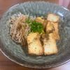 こむぎの作ってみた!投稿(材料2つ*厚揚げと結びしらたきの甘辛煮【味しみのポイント】)