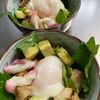 そら・ゆずの作ってみた!投稿(混ぜるだけでやみつきの1品♡まぐろとアボカドのユッケ丼)