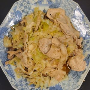 B.Wispの作ってみた!投稿(【ワンパン！】キャベツと豚肉の蒸し焼き)