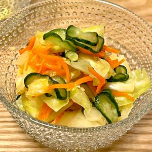 michuの作ってみた!投稿(【キャベツの甘酢和え】すぐ食べられる腸活副菜)