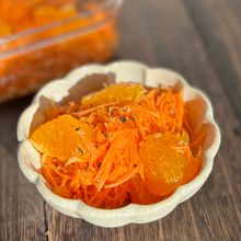 春を楽しむ🍊柑橘のキャロットラペ