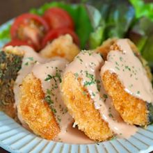 【ひとくち鮭フライ】揚げずに簡単♪子どもが夢中で食べる!
