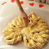 ねじるだけで簡単♡ハートチョコパイの工程5