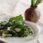 ニンニクの青しそ揚げ♡