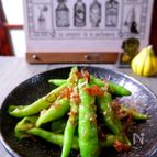 甘辛かつお節がからむ【万願寺とうがらしのおかか炒め】