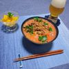 yurucafe_daysの作ってみた!投稿(市販のラーメンにも負けません！【手作り担々トマトラーメン】)