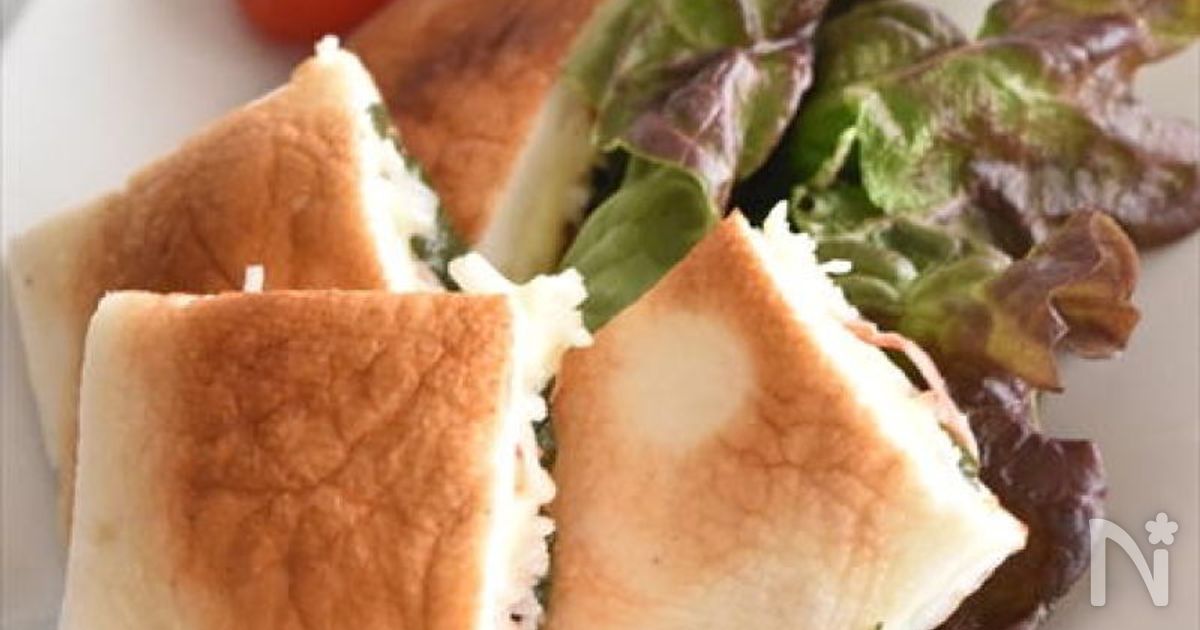 【はんぺんのカニカマサンドバターソテー】時短簡単！