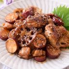 さつま芋と蓮根の甘酢がらめ🍳デパ地下の人気お惣菜