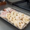 鮭とレンコンのみぞれ煮の工程2