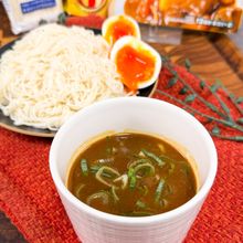 やる気1%でカレーつけそうめん