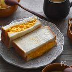 【材料2つ・調味料1つ】濃厚しっとりスクランブルエッグサンド