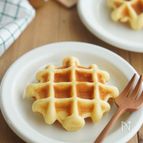 さくふわ♪米粉のワッフル