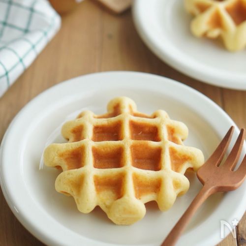さくふわ♪米粉のワッフル