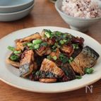 【油不使用！カリカリ鯖の梅照り焼き】