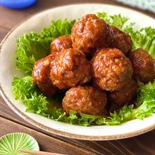 レンジで簡単!まるで煮込んだ味わいの絶品ミートボール