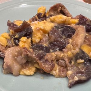 サカイケンの作ってみた!投稿(行列の中華屋さんの🍚ふんわり甘～い🤭豚肉と玉子のいりつけ)