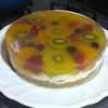 894172の作ってみた!投稿(フルーツたっぷりレアチーズケーキ♩お菓子作り初心者向け!簡単)