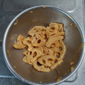 KUMIKOの作ってみた!投稿(ツンとご機嫌　蓮根のからし和え)
