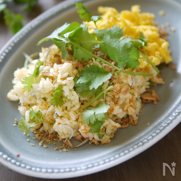 パクチーLOVE【エスニックパクチーちらし寿司】