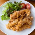 『鶏むね肉のやわらか唐揚げ』冷めてもおいしい！お弁当にも◎