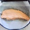 やわからサケフライ【わさびタルタル】（介護食）の工程1