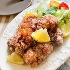 調味料は焼肉のタレのみ！激うま黄金☆鶏の唐揚げ