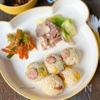 こどもごはん♪枝豆とコーンのピラフ