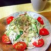 チョロリスの作ってみた!投稿(【ヘルシーでさっぱり!サラダそば】ぱぱっとできる♪)