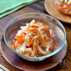 【大根とにんじんのナムル】味付け簡単！