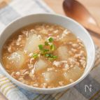 夏の副菜に【冬瓜の中華そぼろあん】
