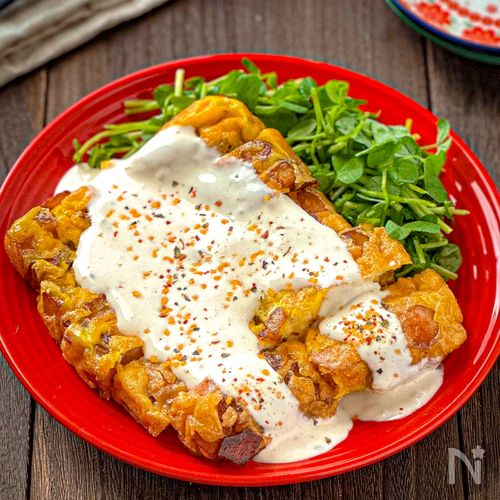 卵焼き器で15分♪【メキシカンなスパニッシュオムレツ】