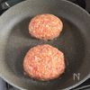 フライパンで簡単てりやきハンバーグの工程2