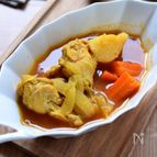 【割烹だしの手羽元スープカレー】旨味が広がる！絶品カレー☆