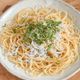 ゆでたパスタに和えるだけ！しらすと大葉のパスタ
