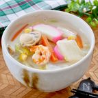 【ちゃんぽん風スープ】ごはんのおかずにもなる♪