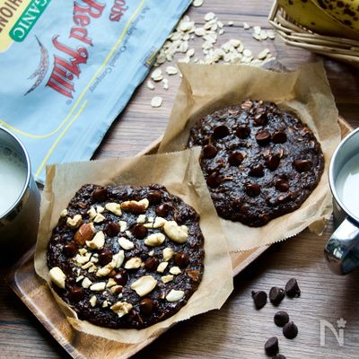 レンジで90秒♪チョコブラウニークッキー