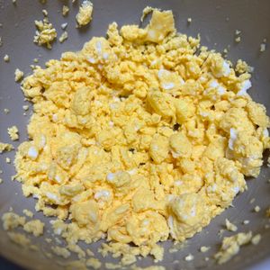 1a8a5aの作ってみた!投稿(卵そぼろ【電子レンジで】【ふわふわ感アップ】)