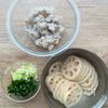 【れんこんのえびはさみ揚げ】シャキぷり食感が美味！の工程1
