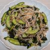 ともの作ってみた!投稿(レンジでOK《もやしとえのきとわかめ♡腸活サラダ》)