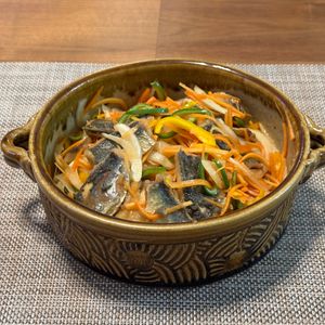 ヨウコばぁばの作ってみた!投稿(お魚嫌いもOK！3枚おろしだから簡単＊鯵の南蛮漬け#作り置き)
