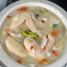 切り餅で絶品!参鶏湯