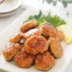青じそとごまたっぷり！ふわっふわ♪鶏ひき肉と豆腐のつくね