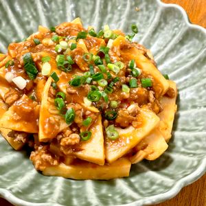michuの作ってみた!投稿(新たけのこ麻婆【ご飯が進みます♪】)