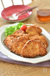 [痩せたいときのチキンフライ]むね肉でヘルシー♪