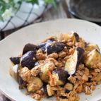 夏のスピードおかず♡なすとひき肉のキムコチュマヨソテー
