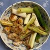チョビの助の作ってみた!投稿(ワンパン10分!【鶏むね肉と長ねぎの旨塩焼き鳥】胡麻油香る♩)