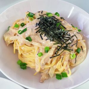 にらたまの作ってみた!投稿(包丁不要!たったこれだけで旨い♡『和風ツナクリームパスタ』)