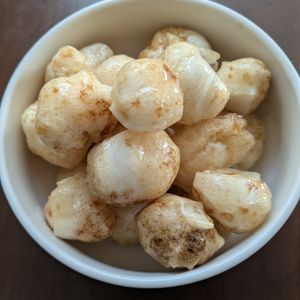 1372837の作ってみた!投稿(レンジで5分！余ったお餅で【揚げないおかき】)