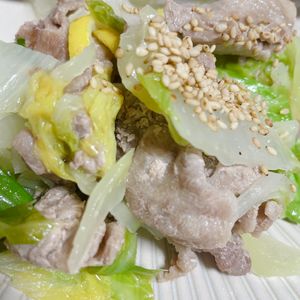 1322383の作ってみた!投稿(【豚バラとキャベツの塩だれレモン】娘が大絶賛した味♡)