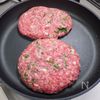 大葉たっぷり和風チーズハンバーグの工程3